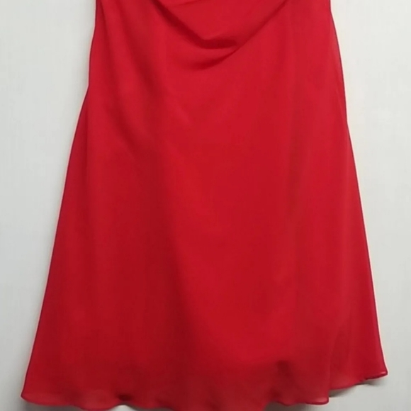 Wedding Prom Womens Red Sweet Heart Dress J.J's House, Altered See Measurements - Picture 7 of 12